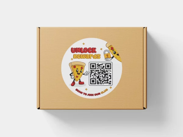 QR Pizza Round
