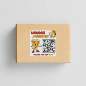 QR Pizza Square