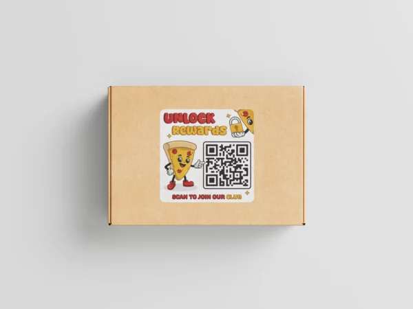 QR Pizza Square