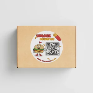 QR Burger Circle
