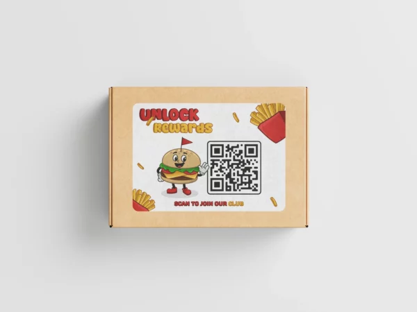 QR Burger Rectangle