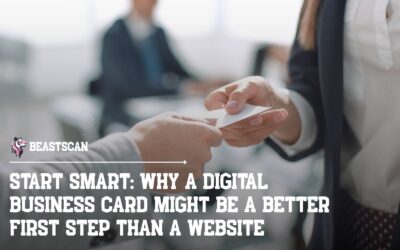 Start Smart: Why a Digital Business Card Might Be a Better First Step Than a Website