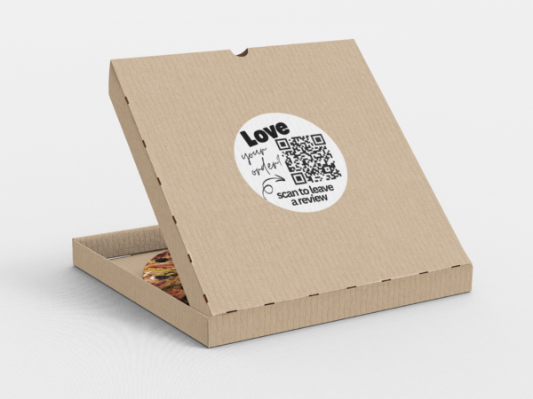 QR Review Stickers Circle - Image 3