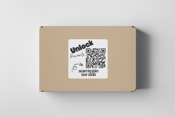 QR Join Stickers Square
