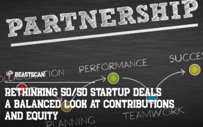Rethinking 50/50 Startup Deals — A Balanced Look at Contributions and Equity